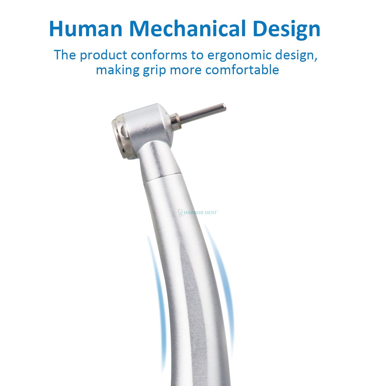 Push Type Antisuction 2 Holes Children Single Water Spray Push Button Air Turbine Dental High Speed Handpiece Without Led Light