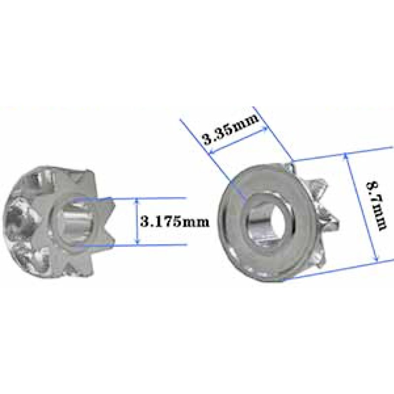 dental handpiece accessories high speed impeller spare parts standard impellers