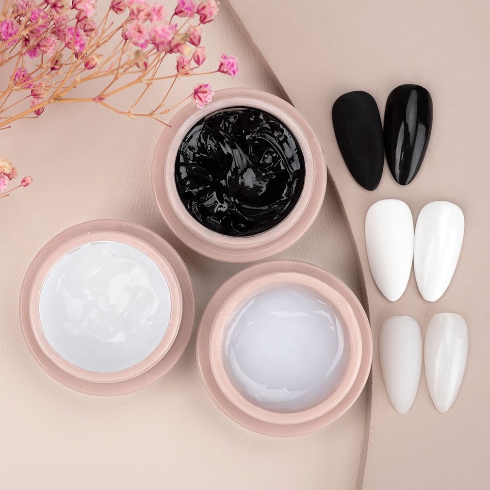 OEM/ODM UV Gel Extension Nail Art Painting Thick Base Coat Topcoat Diamond Sticky 3D Stereo Carve Varnish Gypsum Gel