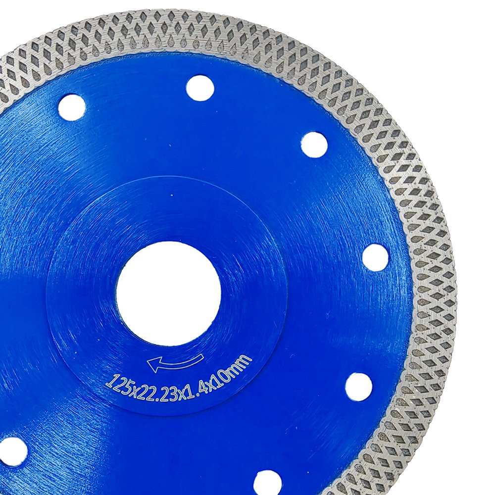 115mm 125mm Marble Ceramic Tile Cutting Disc Diamond Saw Blade For Hard Porcelain