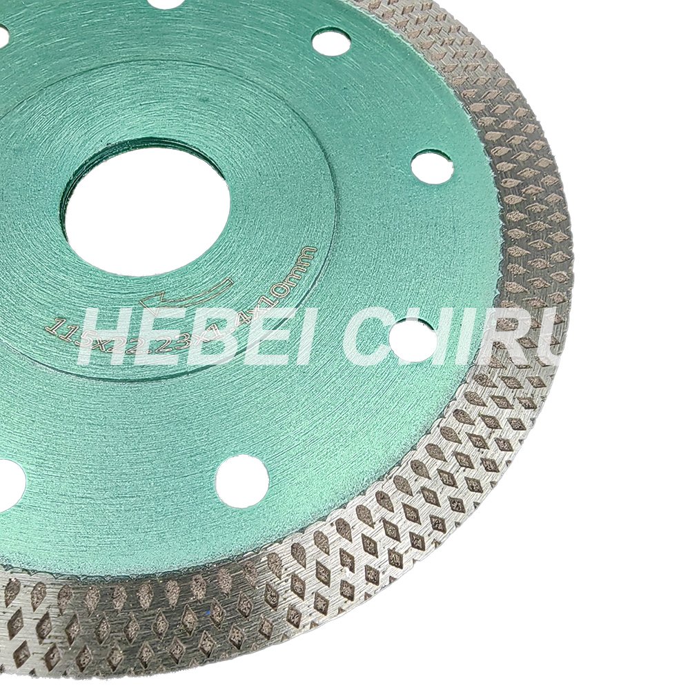 115mm 125mm Marble Ceramic Tile Cutting Disc Diamond Saw Blade For Hard Porcelain