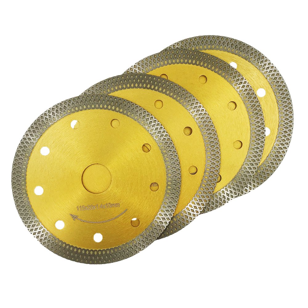 115mm 125mm Marble Ceramic Tile Cutting Disc Diamond Saw Blade For Hard Porcelain