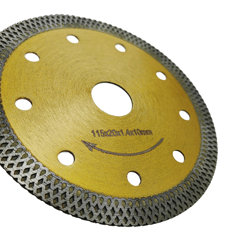 115mm 125mm Marble Ceramic Tile Cutting Disc Diamond Saw Blade For Hard Porcelain