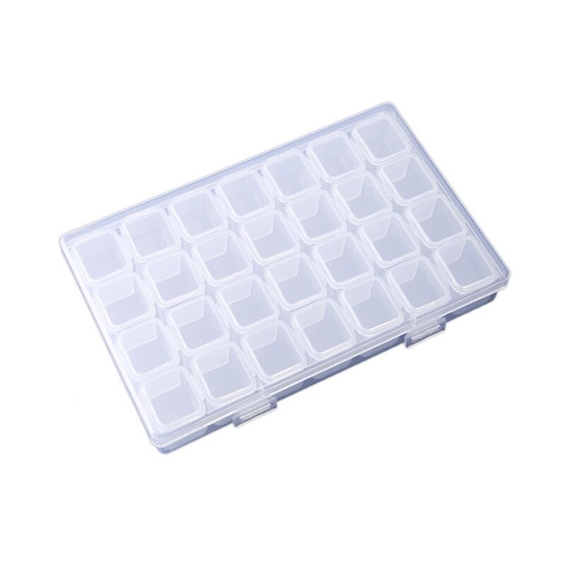 28 56 Grids Diamond Painting Beads Bottles Diamond Painting Storage Box Diamond Painting Storage Case Container