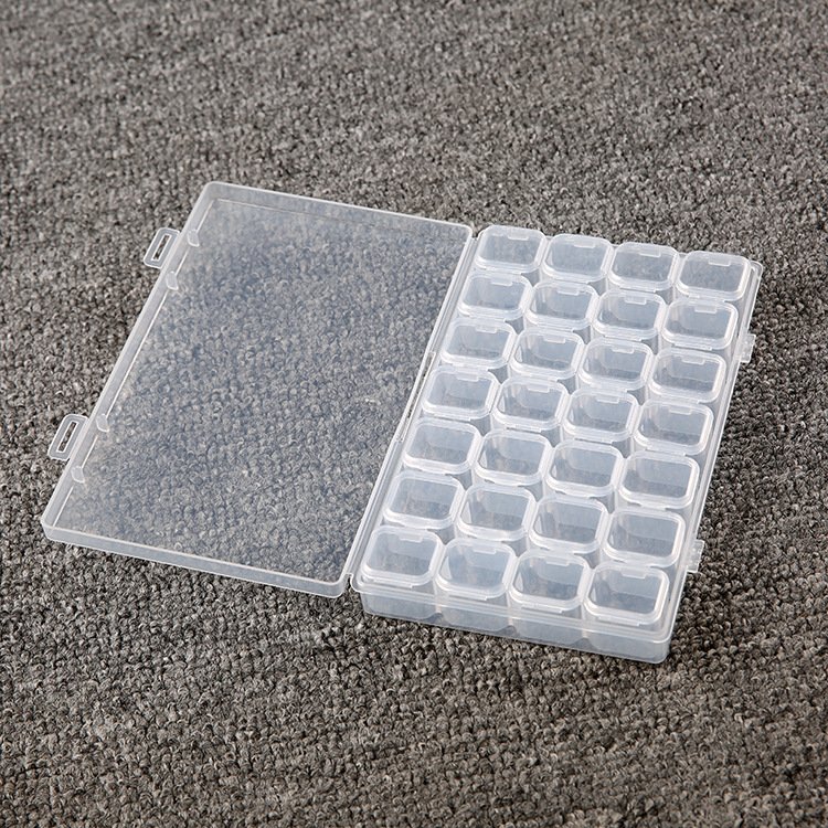 28 56 Grids Diamond Painting Beads Bottles Diamond Painting Storage Box Diamond Painting Storage Case Container