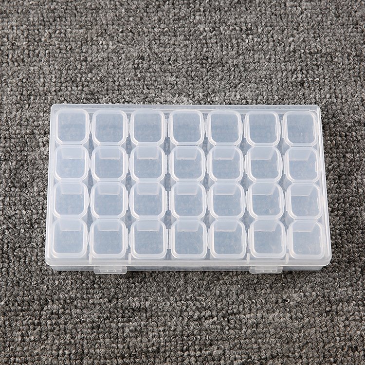 28 56 Grids Diamond Painting Beads Bottles Diamond Painting Storage Box Diamond Painting Storage Case Container