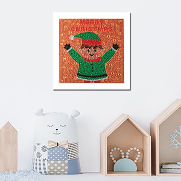 Christmas diamond painting for kids high quality wholesale full diamond painting 5D painting diamond Kit