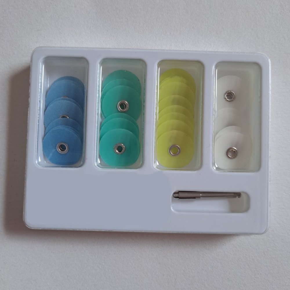 Disposable Dental Composite Polishing Discs Russian Polisher Discs Dia14mm 40pcs/box Dental Material for Low Speed Handpiece