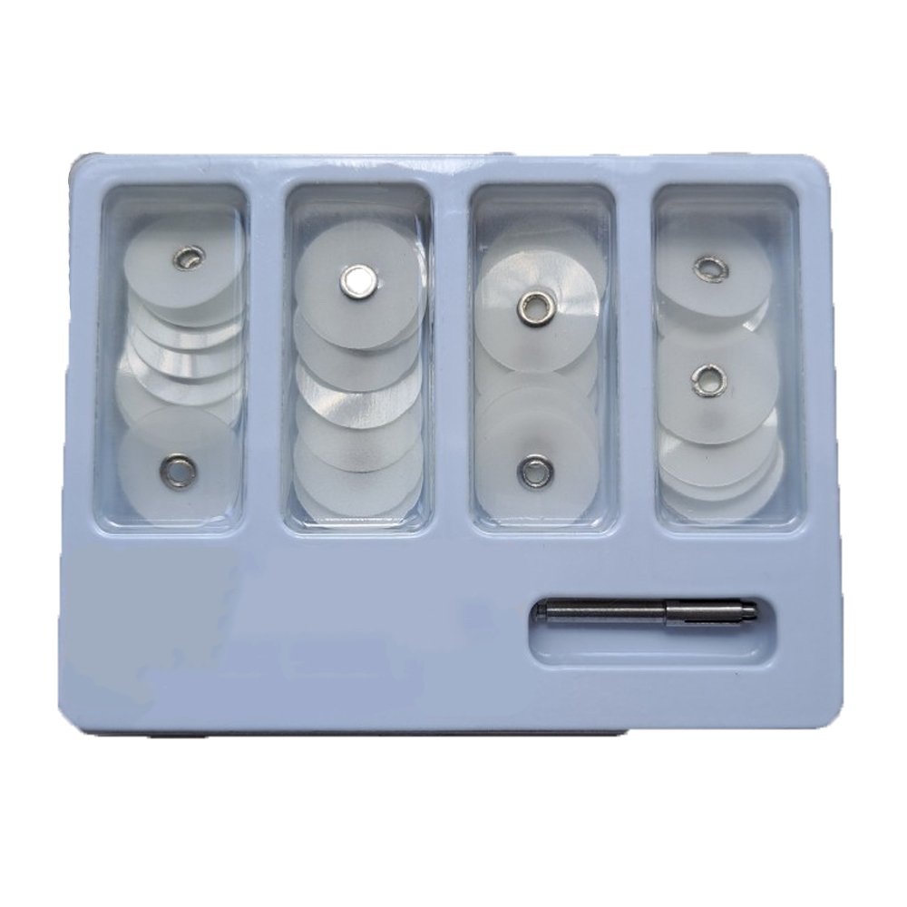Disposable Dental Composite Polishing Discs Russian Polisher Discs Dia14mm 40pcs/box Dental Material for Low Speed Handpiece