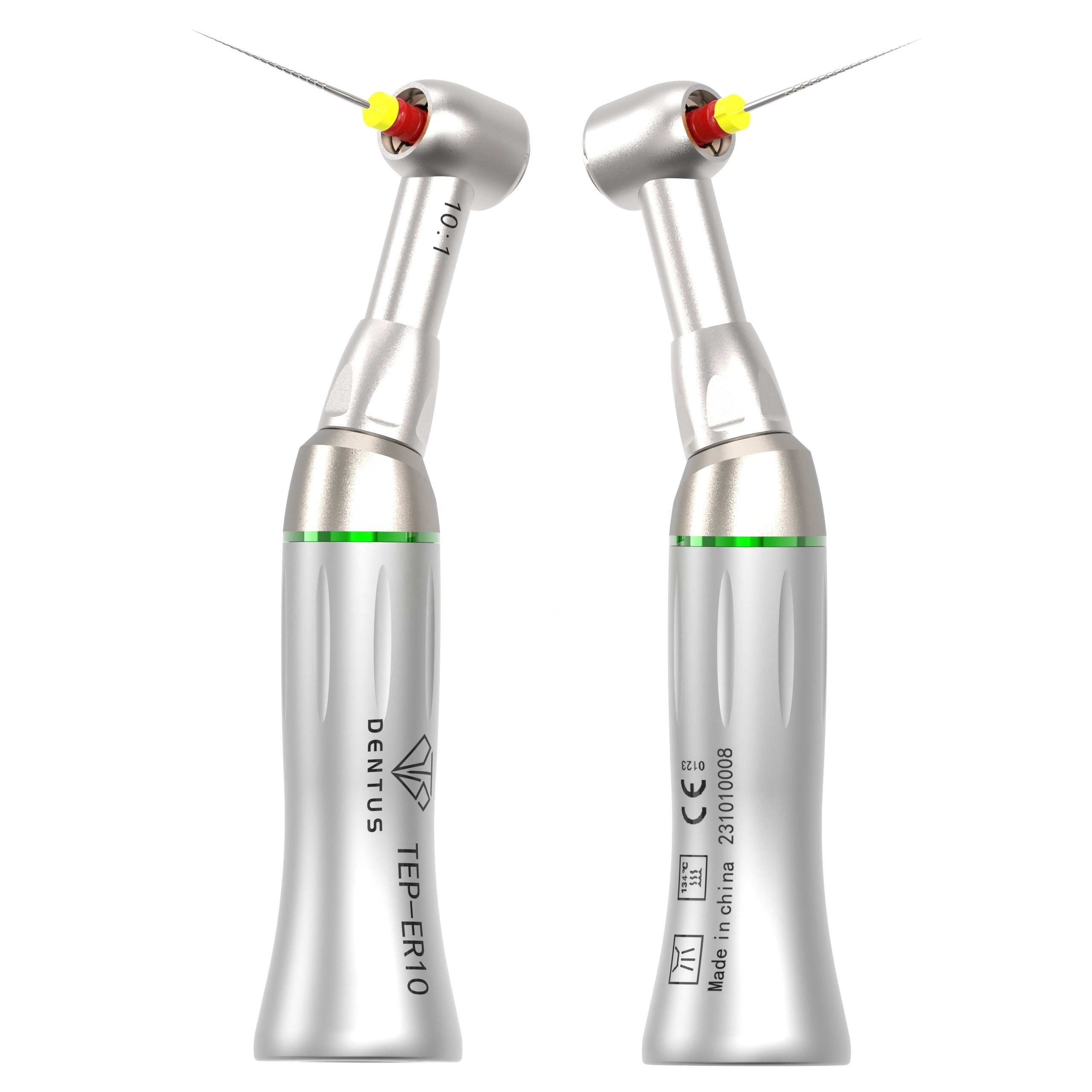 10:1 TEP-ER10 Reduction Endodontic Dental Handpiece hand files & Engine File 60 Twist Contra Angle Low Speed