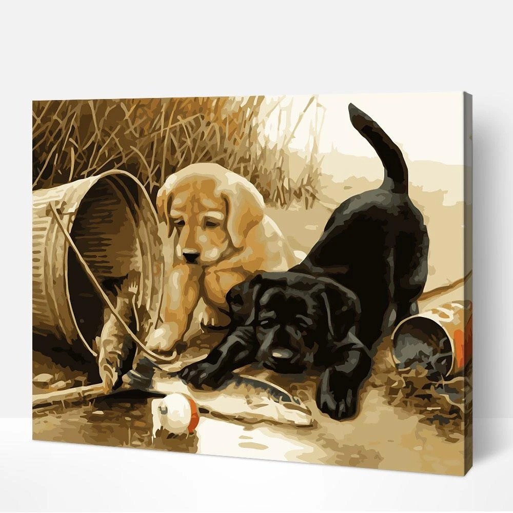 Hongya 5d Diy Diamond Painting Kit Patronus Diamond Embroidery Animals Canvas Print Painting Colors Custom Paint By Number
