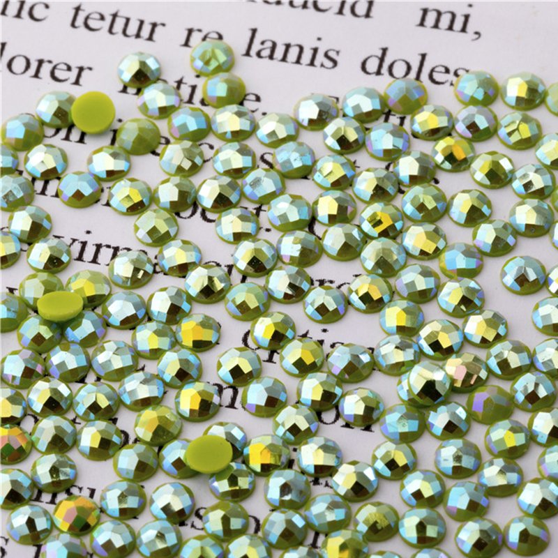 1kgs MOQ 5D Diamond Embroidery shiny crystal stones dmc 447 colors diamond 2.8mm round/square diamond painting drills glitter