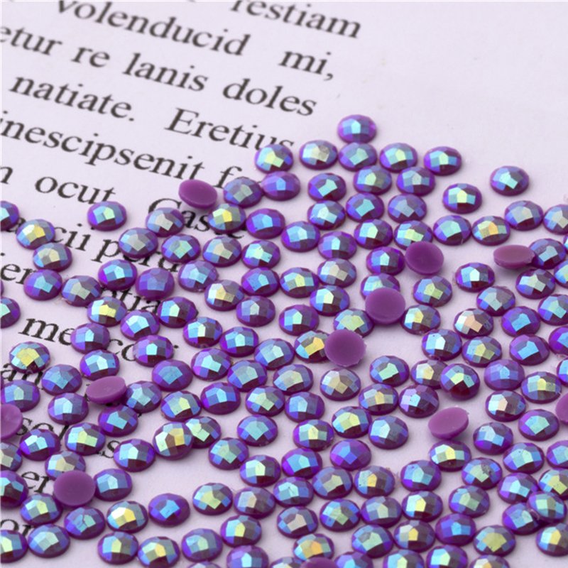 1kgs MOQ 5D Diamond Embroidery shiny crystal stones dmc 447 colors diamond 2.8mm round/square diamond painting drills glitter