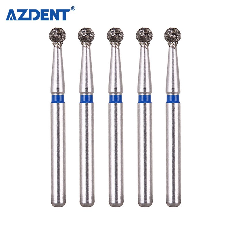 High Quality Dental Two Layer Diamond Coated Burs for High Speed Handpiece