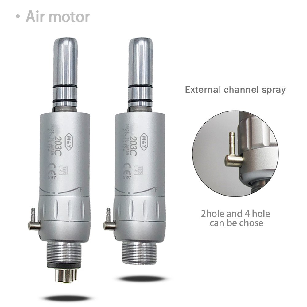 Dental High and Low Speed Air Turbine Handpiece Kits 1 Air Scaler+1 Pana Max 1 Handpiece+203C Low Speed Sets Dentists Equipment