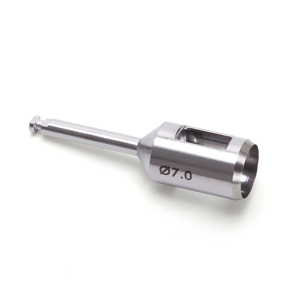New Dental Implant Tissue Punch Stainless Steel Surgical Instrument Autoclavable Planting Trephine Bur for Low Speed Handpiece