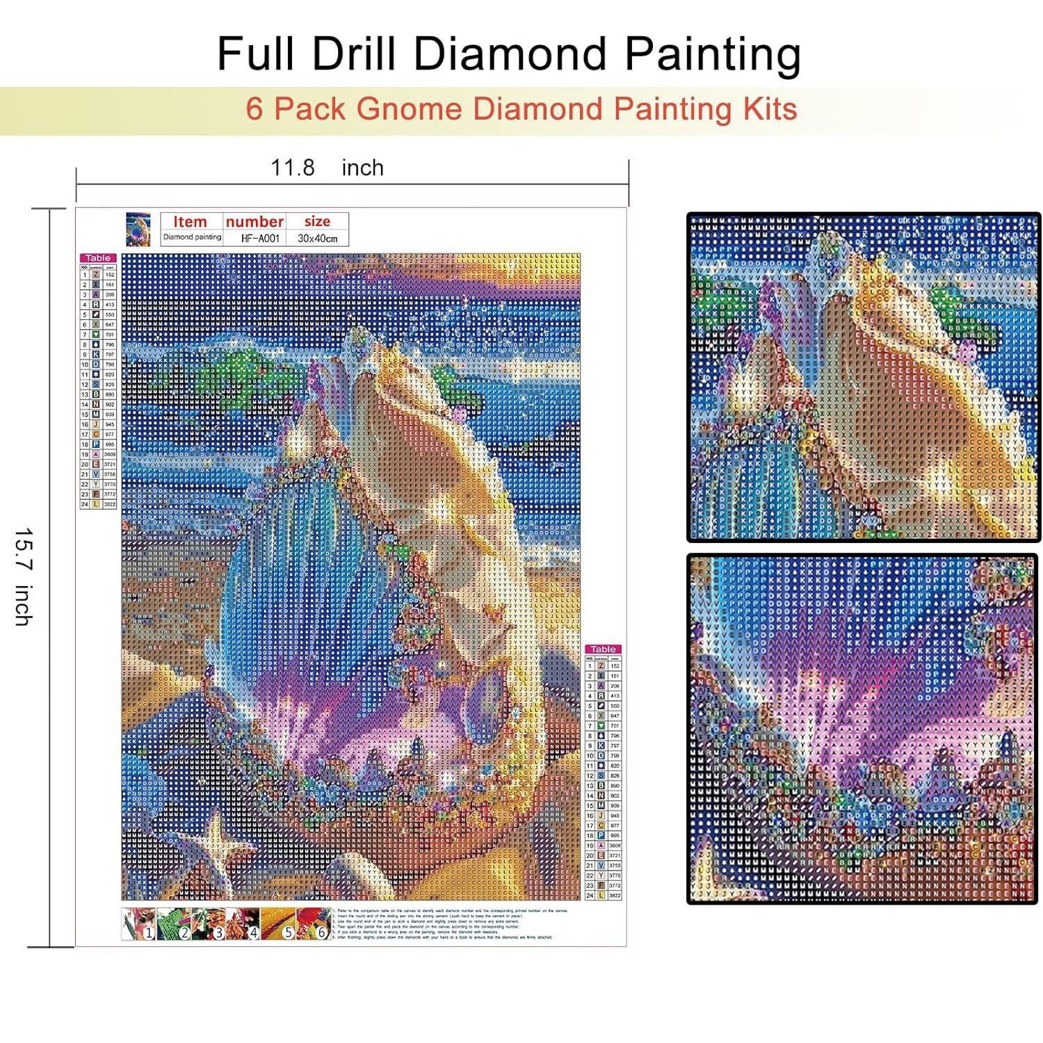 Diamond Art Painting Set 5DDIY Beach Diamond Art Painting Full Round Diamond Wall Decoration Gift Relax paintings and wall arts