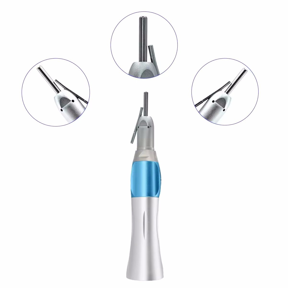 Dental 1:1 Low Speed Straight Handpiece External Spray Dental Surgical Handpiece with Water Pipe Dentistry Equipment
