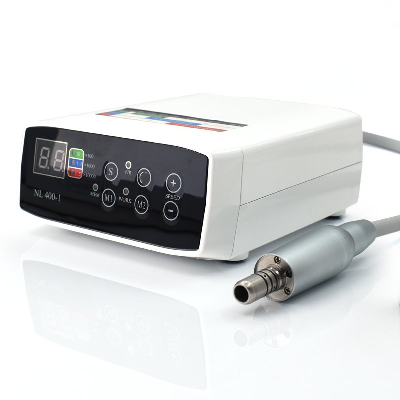 2024 Hot New Dental Electric Micromotor Brushless Micro Motor Led Work With Increasing/Slow Speed Handpiece Optical Contra Angle