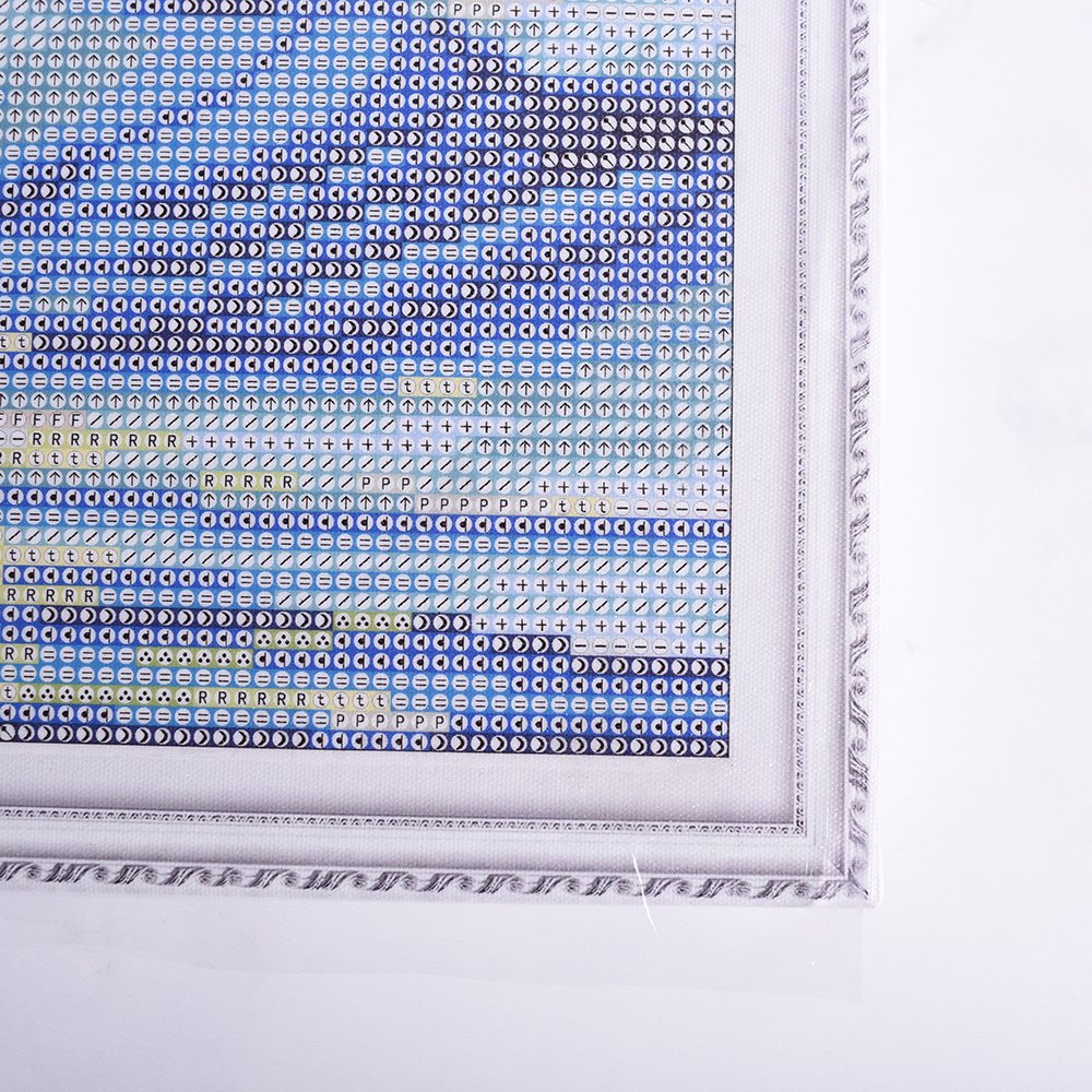 Wholesale Custom Picture Seascape Round Full Drill 5D Diy Acrylic Beads Framed Diamond Painting