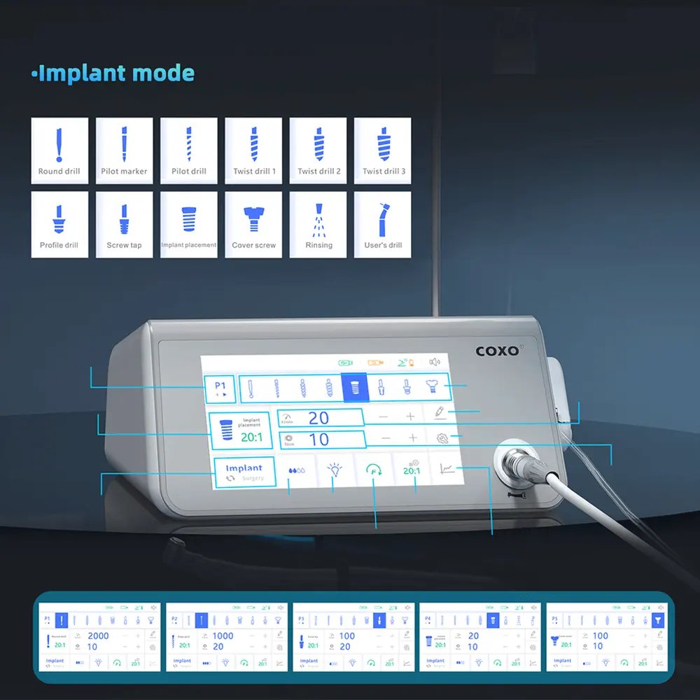 C-SAILOR PRO+Dental implantation systems COXOO Implant Motor