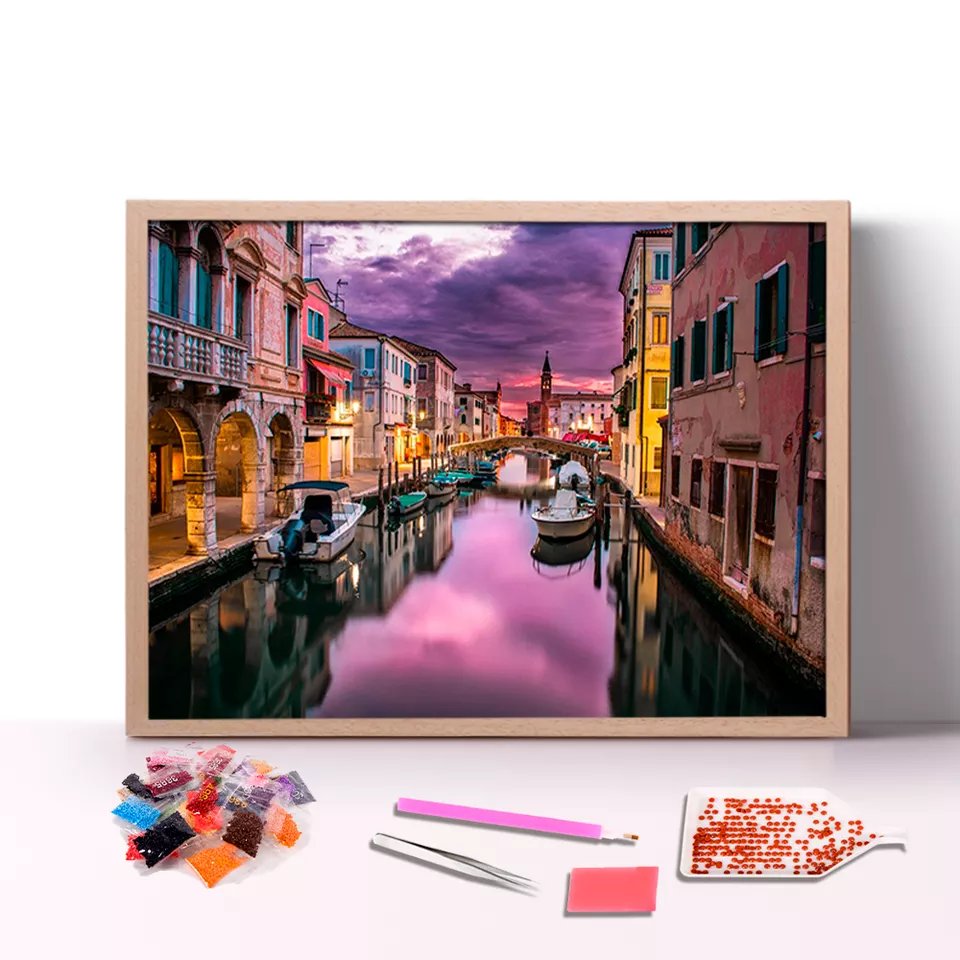5D Diamond Painting Embroidery Crystal painting with AB Beads Indoor Unframed Wall Art