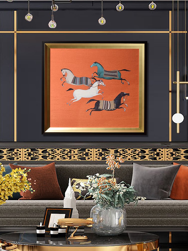 Modern City Simple Modern Style Canvas Art Painting printing For Wall Decor