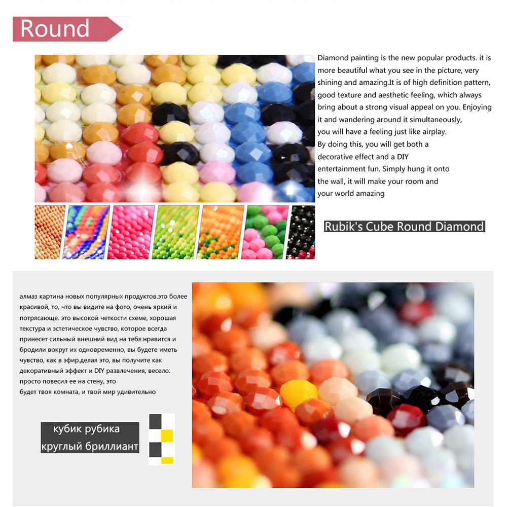 2021 New animal style cross stitch art canvas painting mosaic rhinestones diamond 5D painting