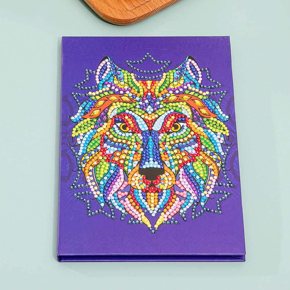 5D DIY Diamond Painting A5 Notebook Diary Book Sketchbook Special Shaped Mandala Diamond Painting Rhinestone Book