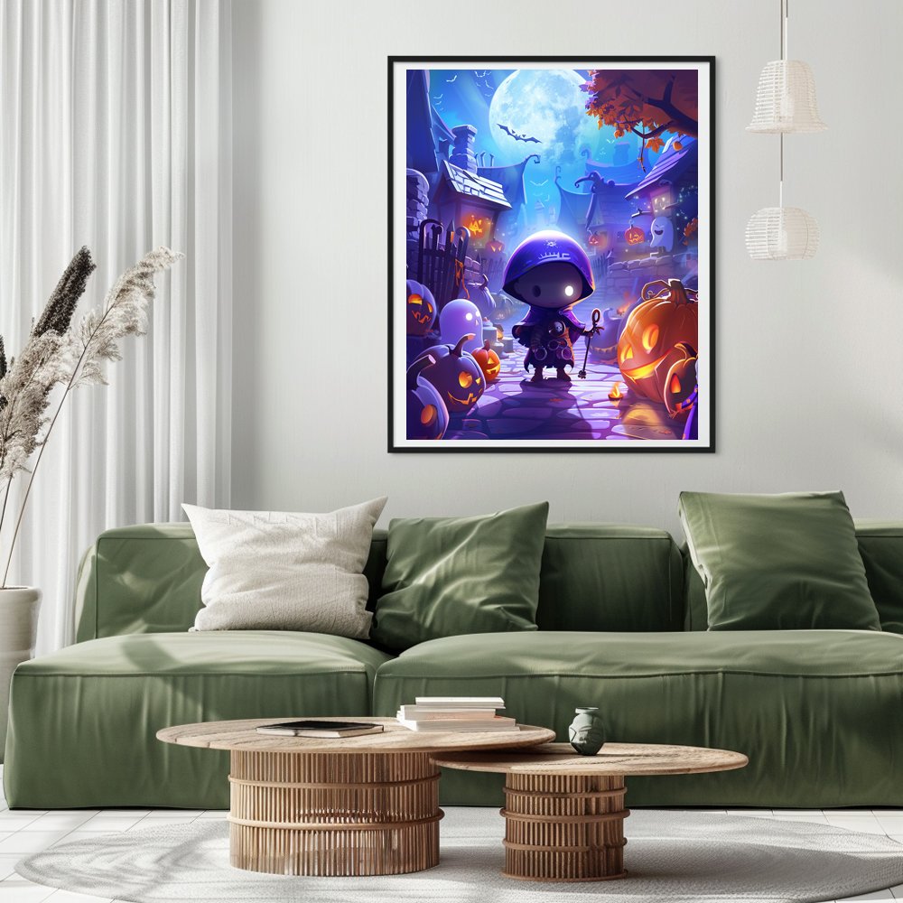 COOLEVE 5D DIY Diamond Art Painting Kit 30*40 cm Wall Decor Handpainted Modern Landscape Animals with Crystal Gift Kids
