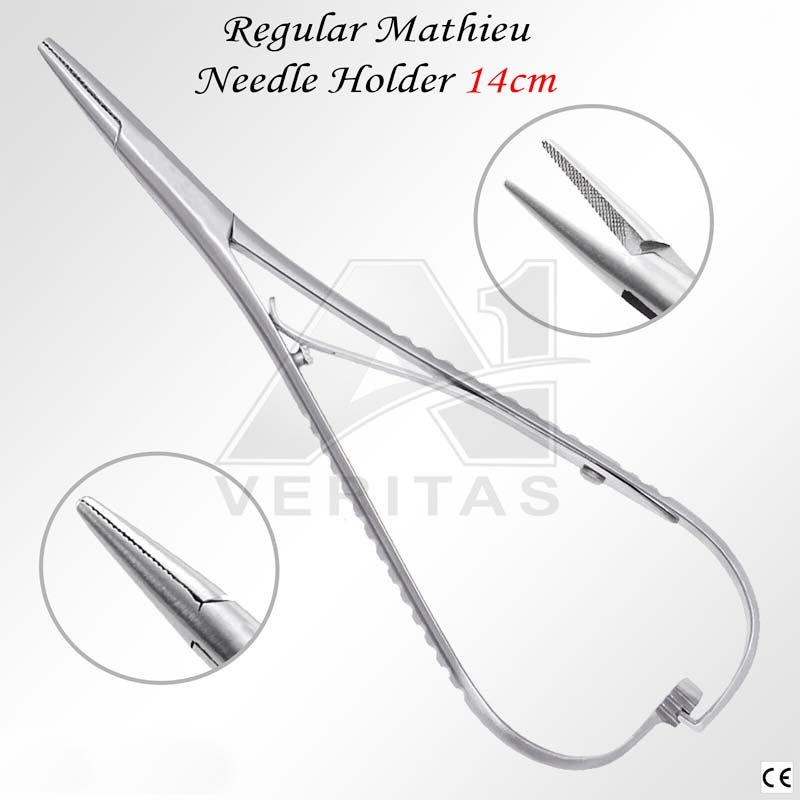 Hot Selling Needle Holders Mathieu A-1 VERITAS Stainless Steel Orthodontic Pliers Forceps Wholesales Dental surgical Instruments