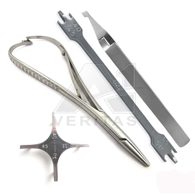Hot Selling Needle Holders Mathieu A-1 VERITAS Stainless Steel Orthodontic Pliers Forceps Wholesales Dental surgical Instruments