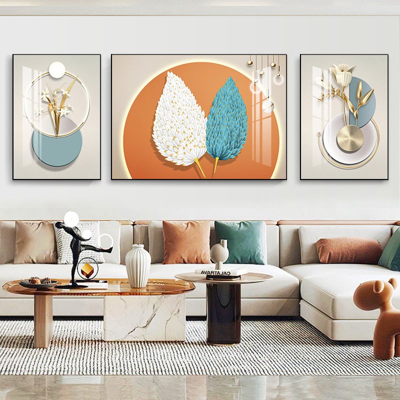 Wholesale Still Life Paintings Diamond Landscape 3D Pictures Modern Arts Crystal Porcelain Painting for Living Room