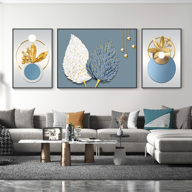 Wholesale Still Life Paintings Diamond Landscape 3D Pictures Modern Arts Crystal Porcelain Painting for Living Room