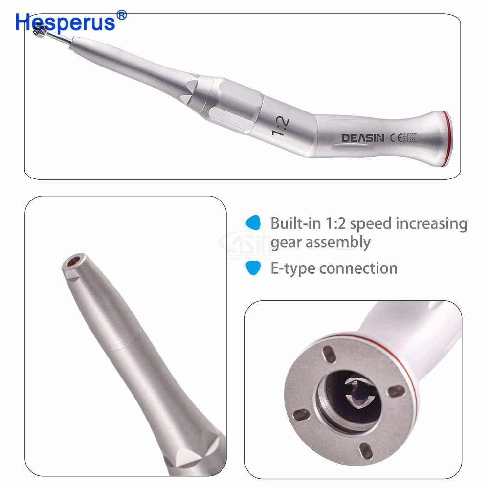 HESPERUS Dental 1:2 Osteotomy Hand Piece Micro Contra Angle Surgical Straight Handpiece