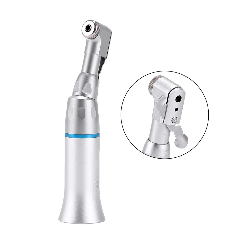 Dental Low Speed Handpiece External Water Spray Contra Angle Straight Handpiece Air Motor 2/4 Holes