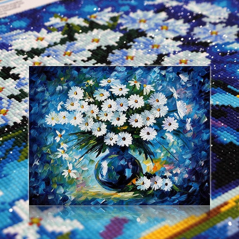Chinese supplies full romantic sunflower lotus leaf peony flower diamond painting diamond painting