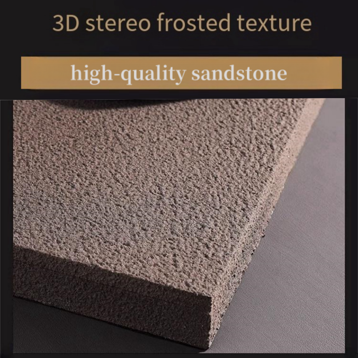New Trend Nordic acrylic UV cutting sandstone surface decorative painting with led lights and vase decoration interior house