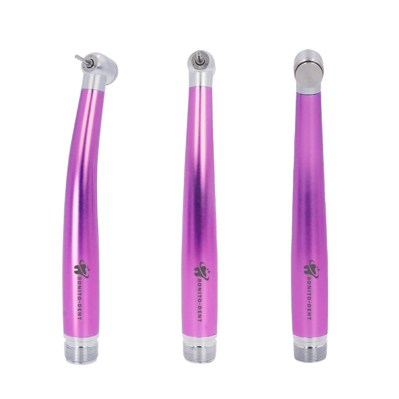 Colorful Dental High Speed Handpiece 3 water spray Air Turbine 2/4 Hole Dentistry equipment