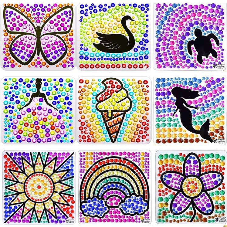 Crystal Children DIY Birthday Gift Diamond Painting Girl's Handcraft Diamond Art For Sale Custom Designs