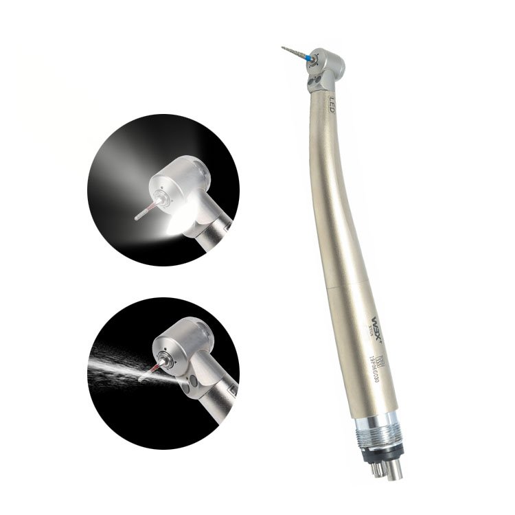Factory Price Led Mini Head Fiber Optic E-Type Dental High Speed Handpiece