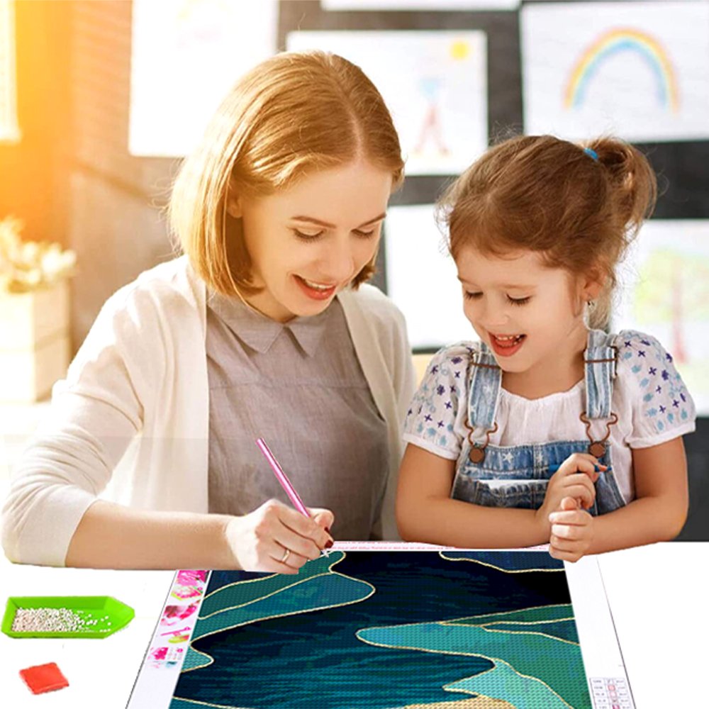 5D Diamond Painting Kit,Diamond Art Kits for Adults Round Full Drill for Gift,Wall Decor