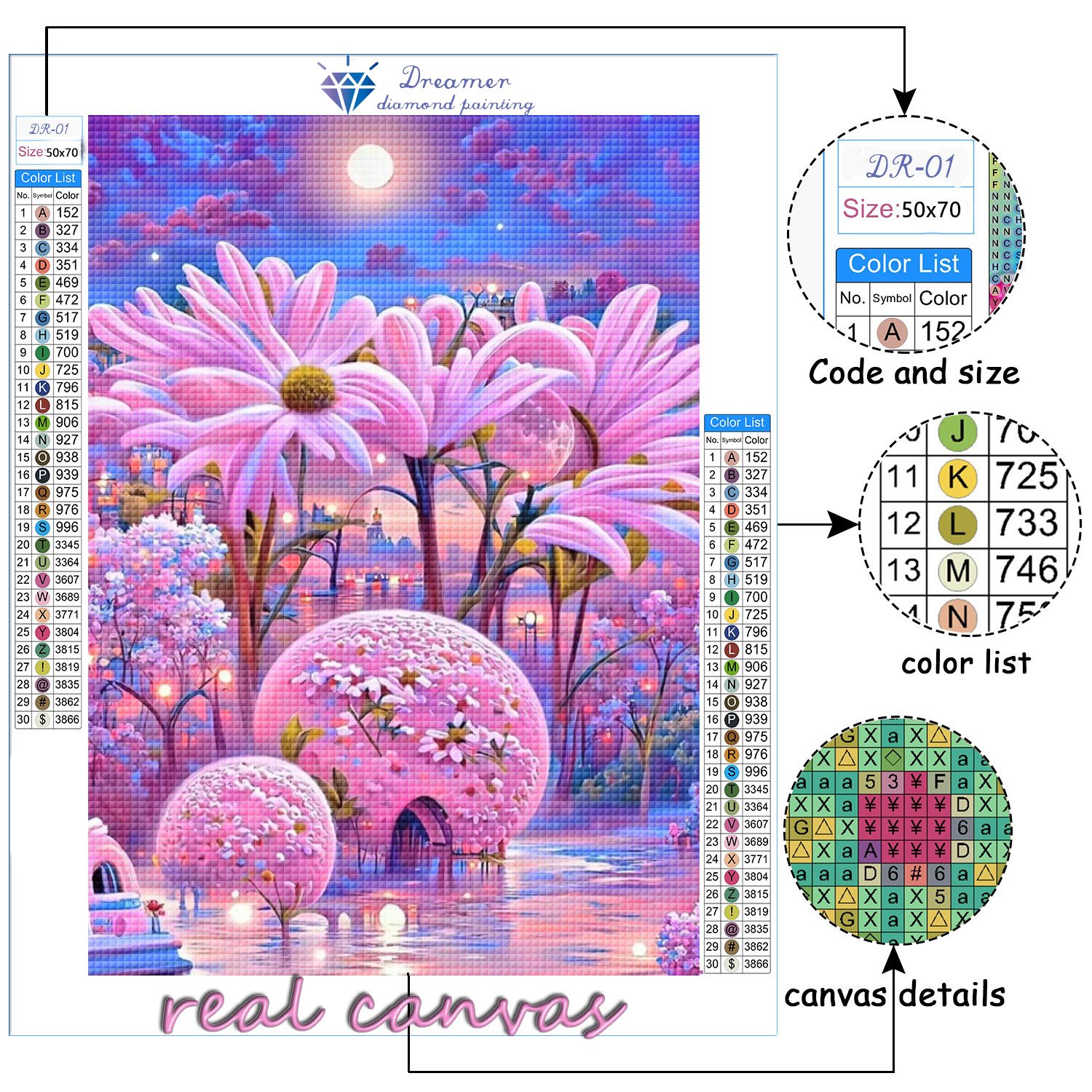 DM-115 Flannel Soft canvas Custom diamond painting 40x50 with AB drills 40-50 diamond painting colors