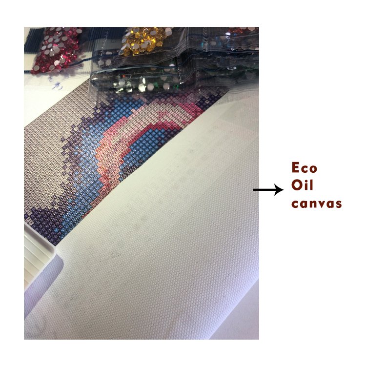 DM-115 Flannel Soft canvas Custom diamond painting 40x50 with AB drills 40-50 diamond painting colors