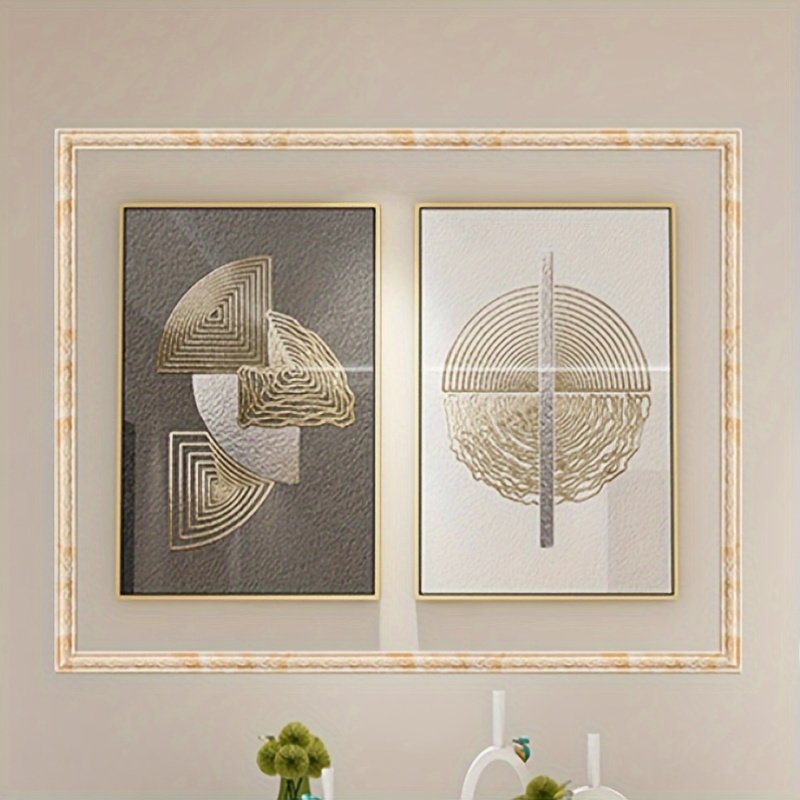 Promotional Elegant 3D Foam DIY Diamond Painting Frame Sticker Wall Trim/Molding Home Decoration