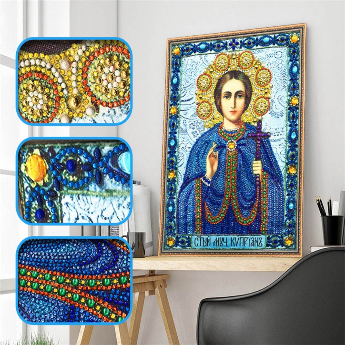 Virgin And Child Religious Figure Religious Diamond Painting Religious Diamond Painting