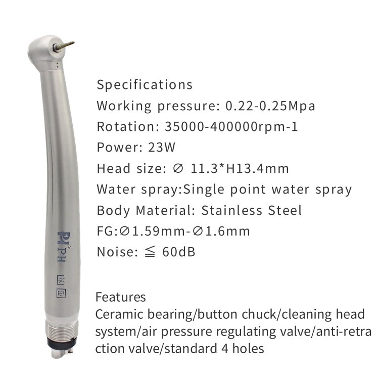 High quality MAX2 movement dental turbine handpiece