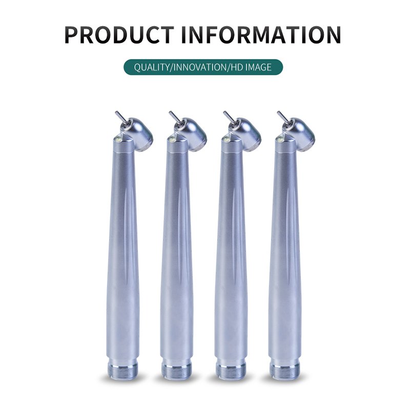 High Quality LED Dental 45 Degree High Speed Handpiece Air Turbina Oral Therapy Equipments Dental Handpiece With Push Button