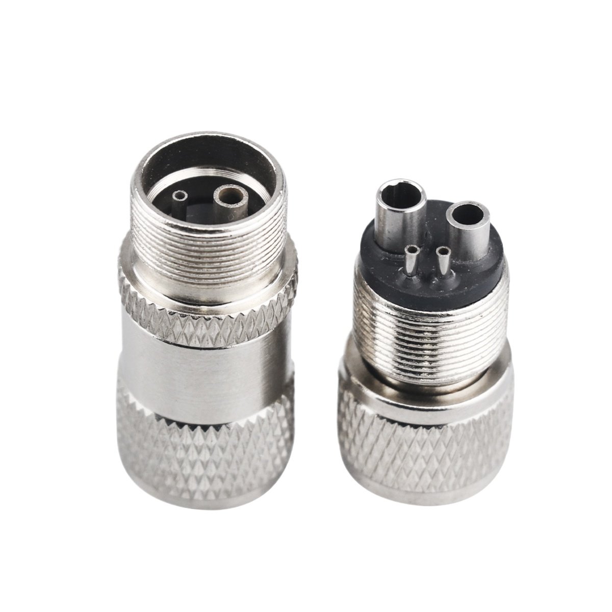 2/4 Holes Dental High Speed Handpiece Turbine Adapter from 4 Holes to 2 Holes Changer Connector Tool for Air Motor