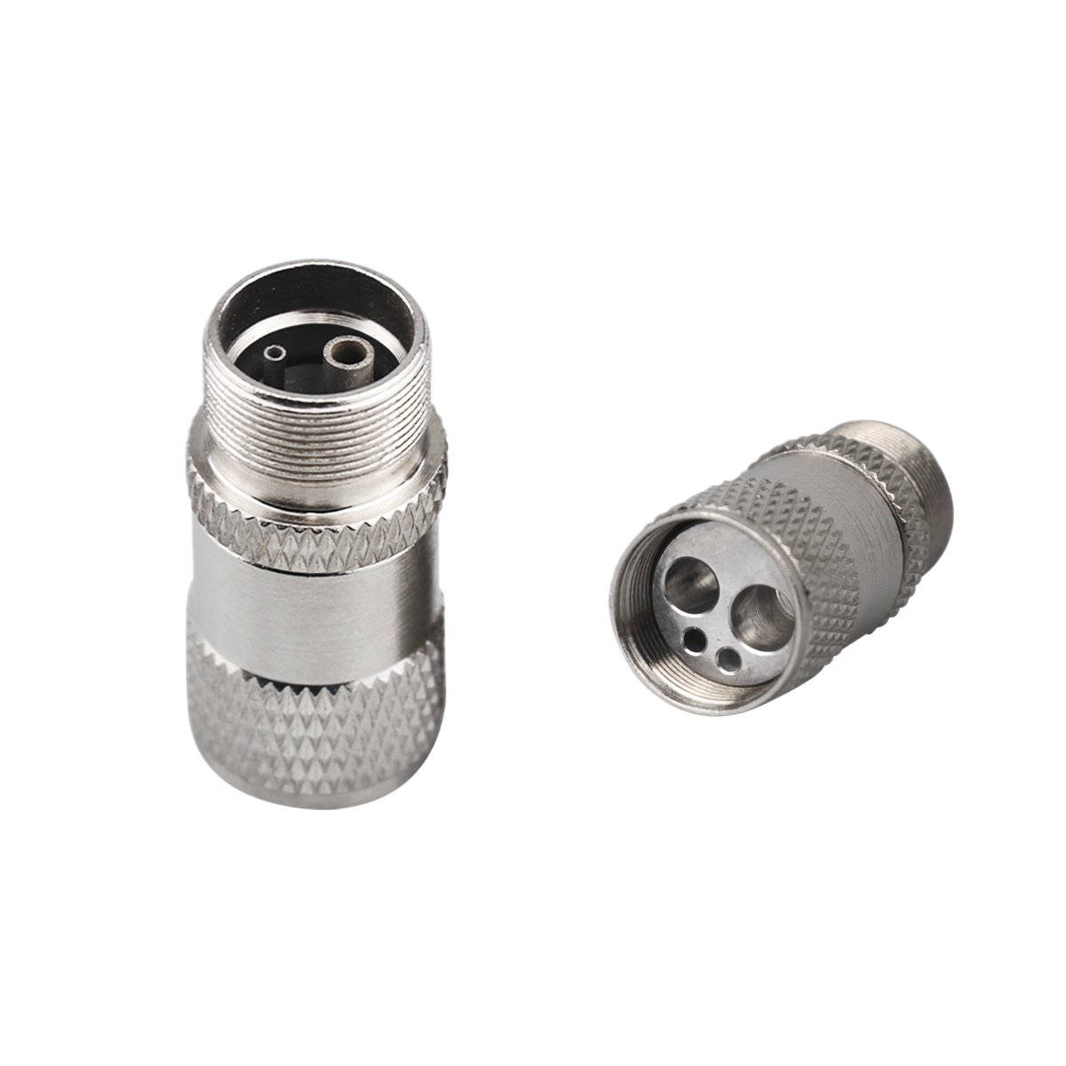 2/4 Holes Dental High Speed Handpiece Turbine Adapter from 4 Holes to 2 Holes Changer Connector Tool for Air Motor